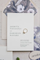 Whimsical Wedding Ceremony in the Gallery Room at the Design Exchange, Toronto wedding editorial