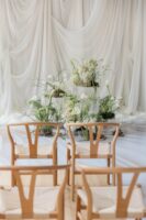 Whimsical Wedding Ceremony in the Gallery Room at the Design Exchange, Toronto wedding editorial